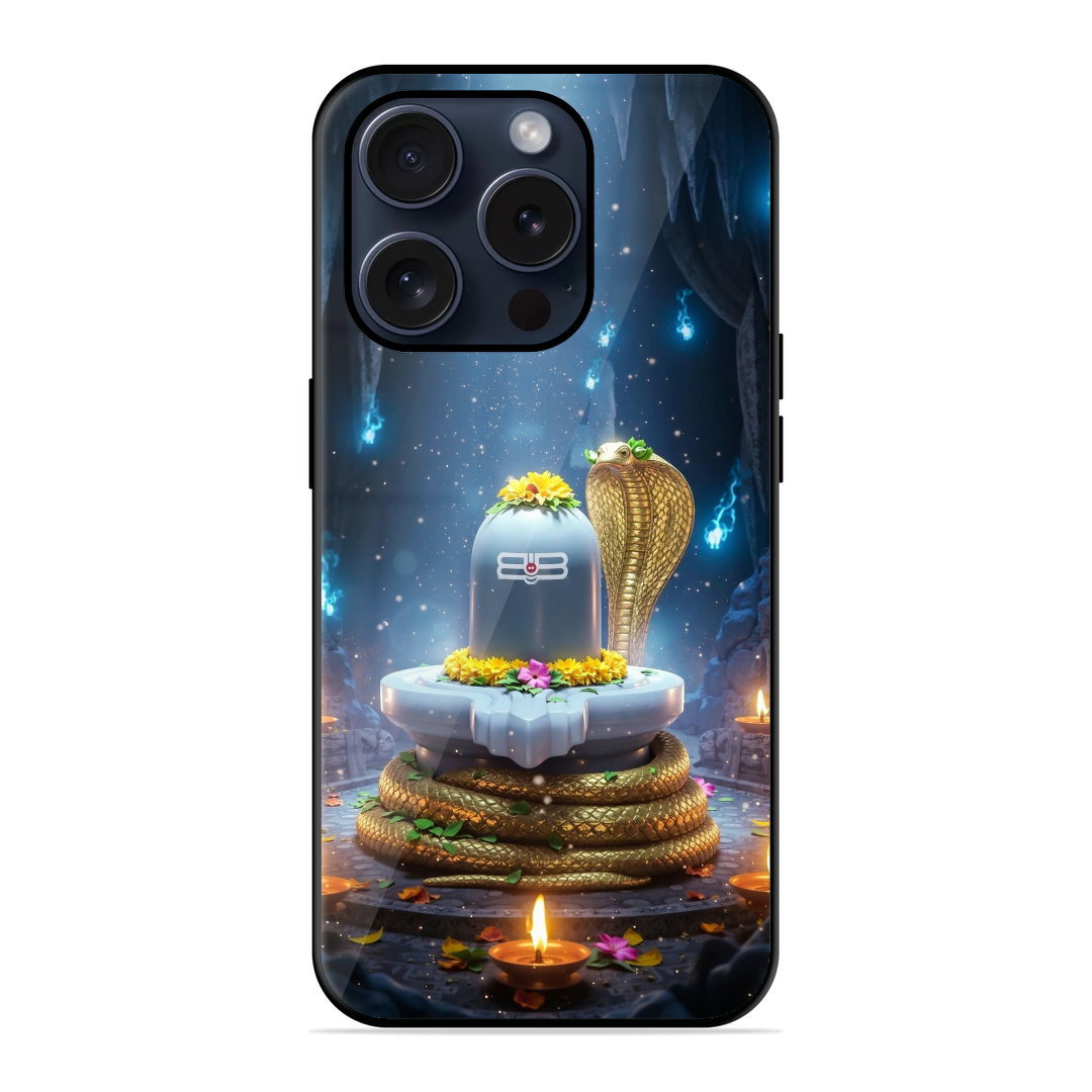 Tamil Divine God Lord Shiva Glassy Case