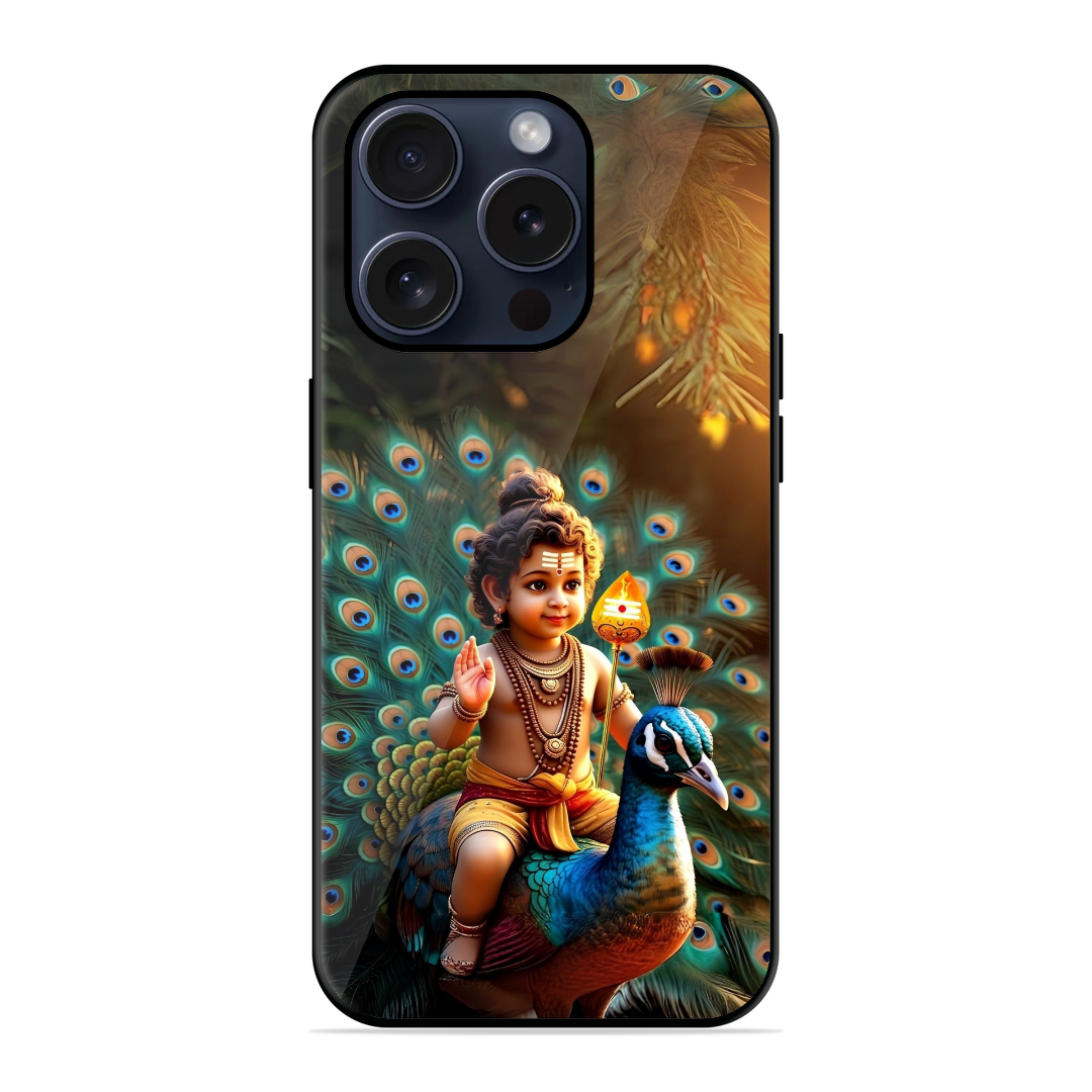 Tamil Small Bala Murugan Glassy Cover