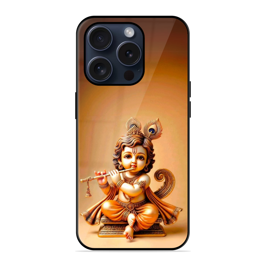 New Baby Krishna Glossy Case