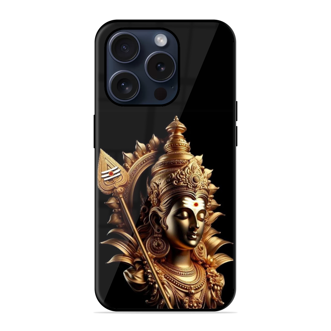 New Golden Glowing Glossy Case