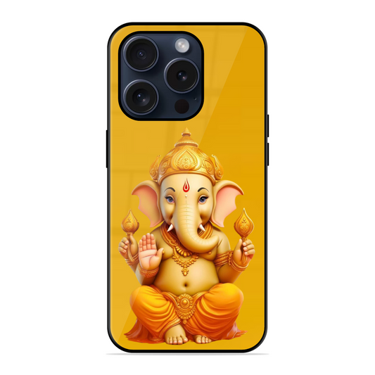 Golden Ganesha Glossy Case