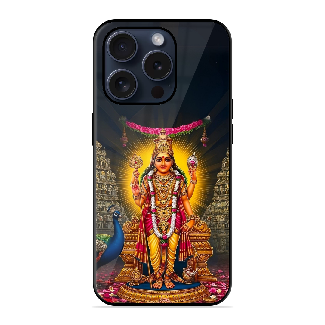 Tamil Palani Murugar Glassy Case